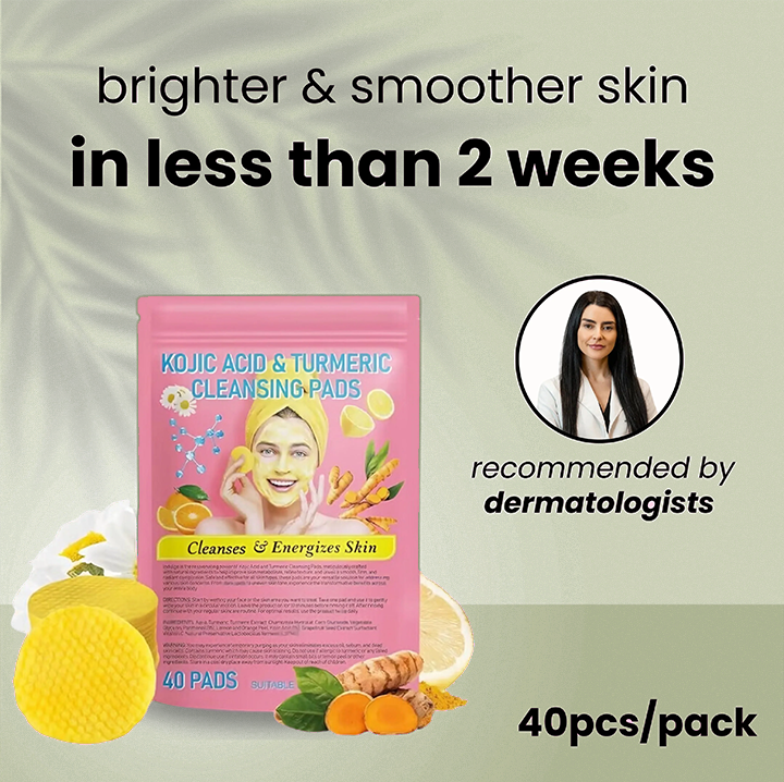 Turmeric and Kojic Acid Pads