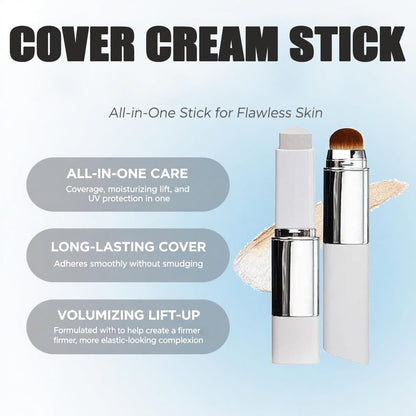 Color changing foundation stick